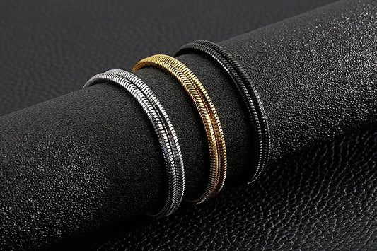 Special link for stainless steel Gold Men Bracelet Mens Jewelry